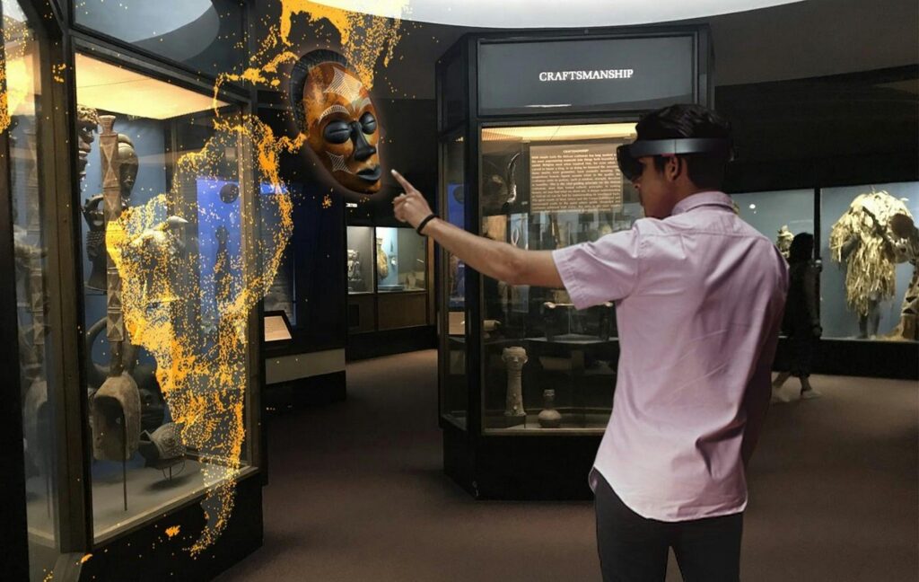 VR AR immersive interactive exhibit science center