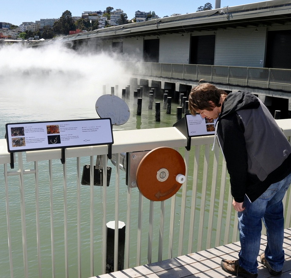 Outdoor exhibit - Science center