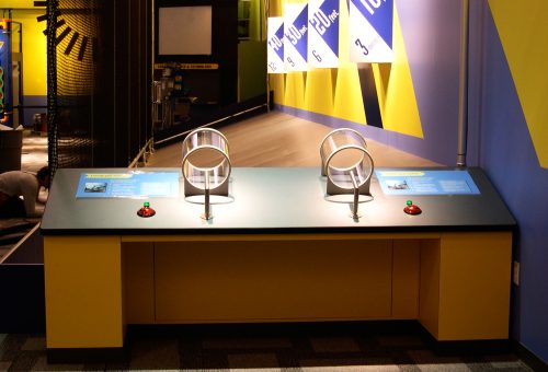 Air rocket exhibit