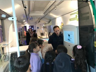 science museum bus