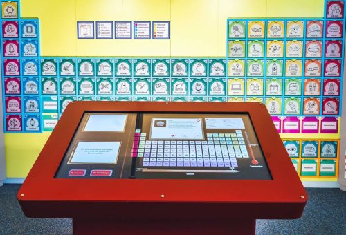 Periodic table exhibit