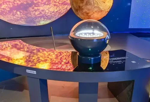 photon motion exhibit