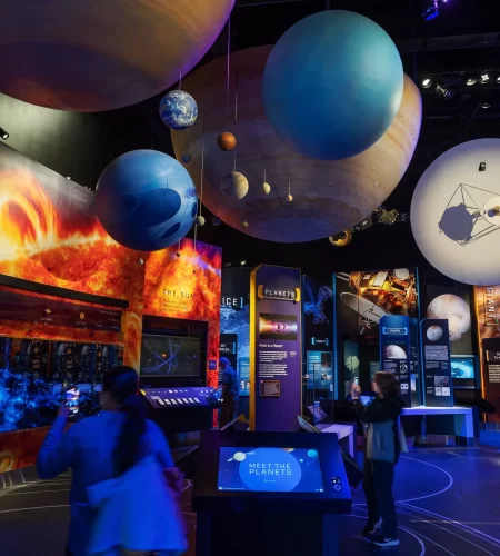 interactive universe exhibition