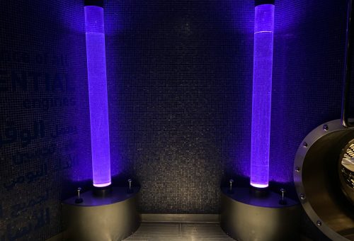 Bubble tubes interactive