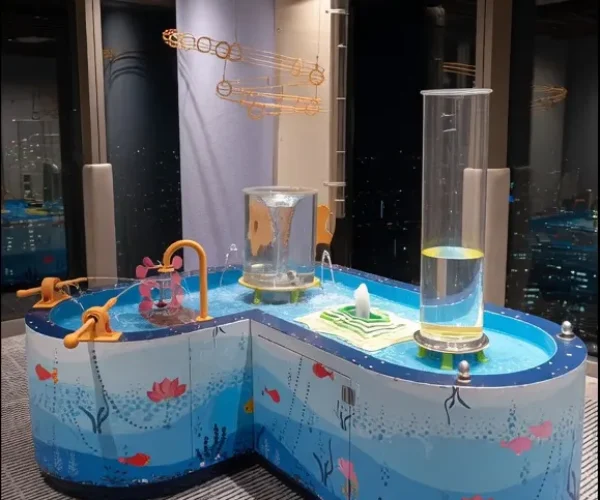 small water table exhibit