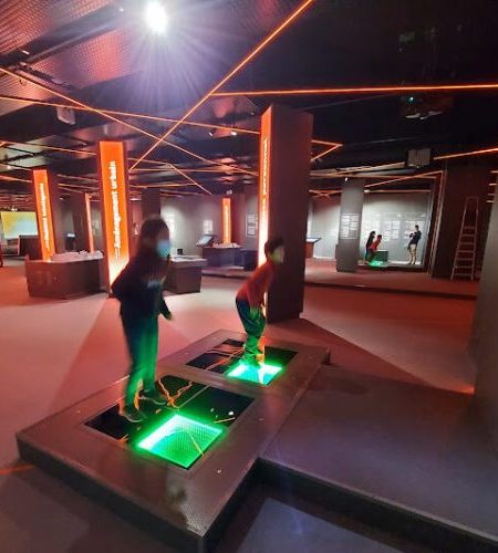 interactive energy floor exhibit