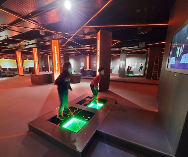dance floor exhibit