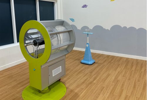 Air Cannon exhibit