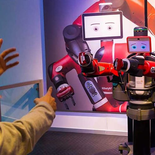 mimic robot exhibit
