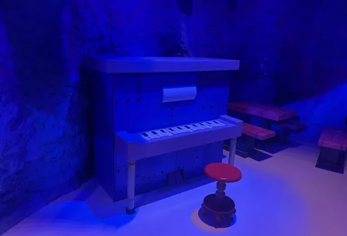 Self Playing Piano interactive exhibit