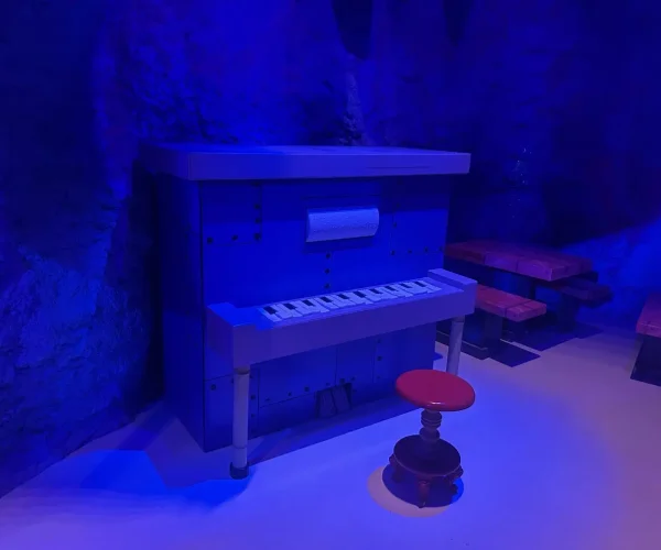 Self Playing Piano interactive exhibit