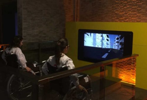 interactive sports exhibit